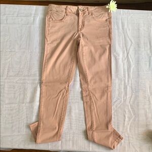 American Eagle Outfitters Skinny Jeans in Peach